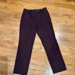 Ann Taylor Women's Burgundy Pants